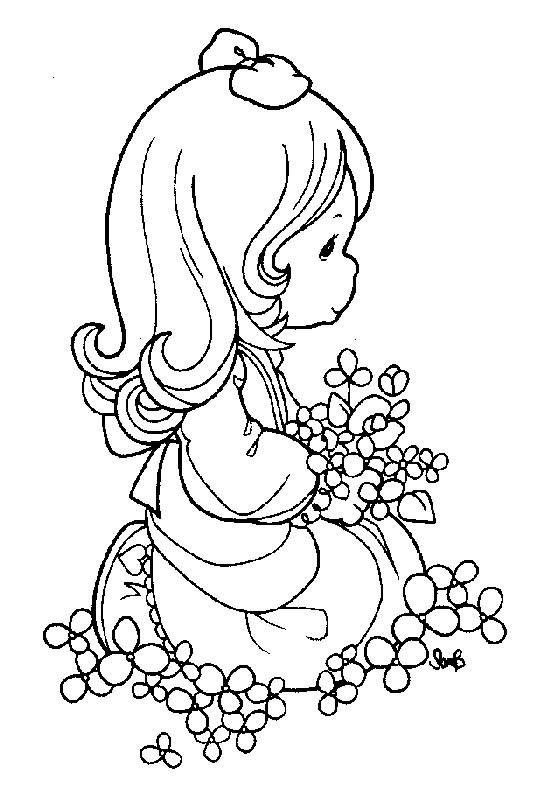 Precious Moments Coloring 537x792 Precious Moments Coloring