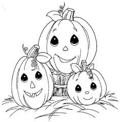 236x239 Fun Coloring Pages Pumpkin Halloween Precious Moments Coloring