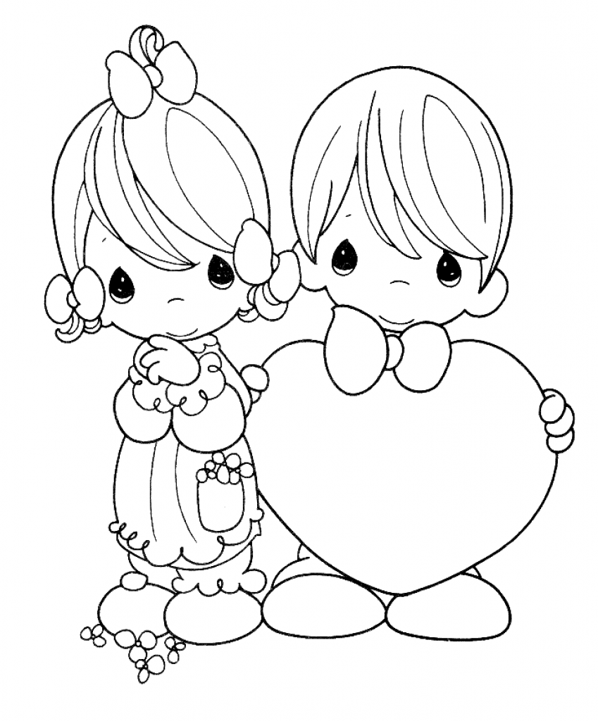 849x1024 Precious Moments Love Coloring Pages