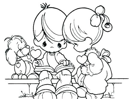 Precious Moments Animals Coloring Pages Precious Moments Animals 440x330 Precious Moments Animals Coloring Pages Precious Moments Animals