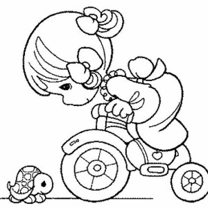 300x300 Cute Cross Coloring Sheets Precious Moments Pages