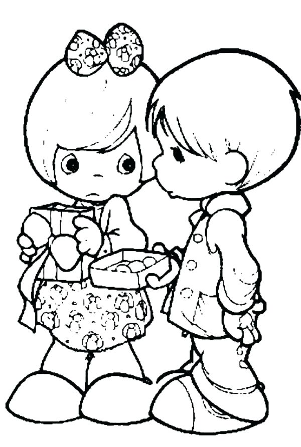 Precious Moments Animals Coloring Pages Precious Moments Valentine 600x892 Precious Moments Animals Coloring Pages Precious Moments Valentine