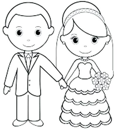 400x443 Free Wedding Coloring Pages Free Wedding Coloring Pages Printable