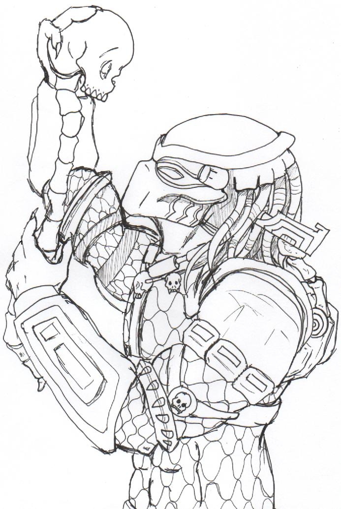 Predator Coloring Pages
