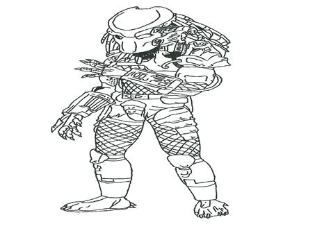 476x333 Predator Coloring Pages Black Panther Marvel Drawing Coloring Home