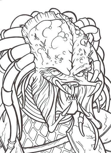 374x512 Predator Coloring Pages Predator Coloring Pages Elegant Predator