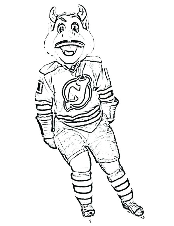 612x792 Nashville Predators Coloring Pages