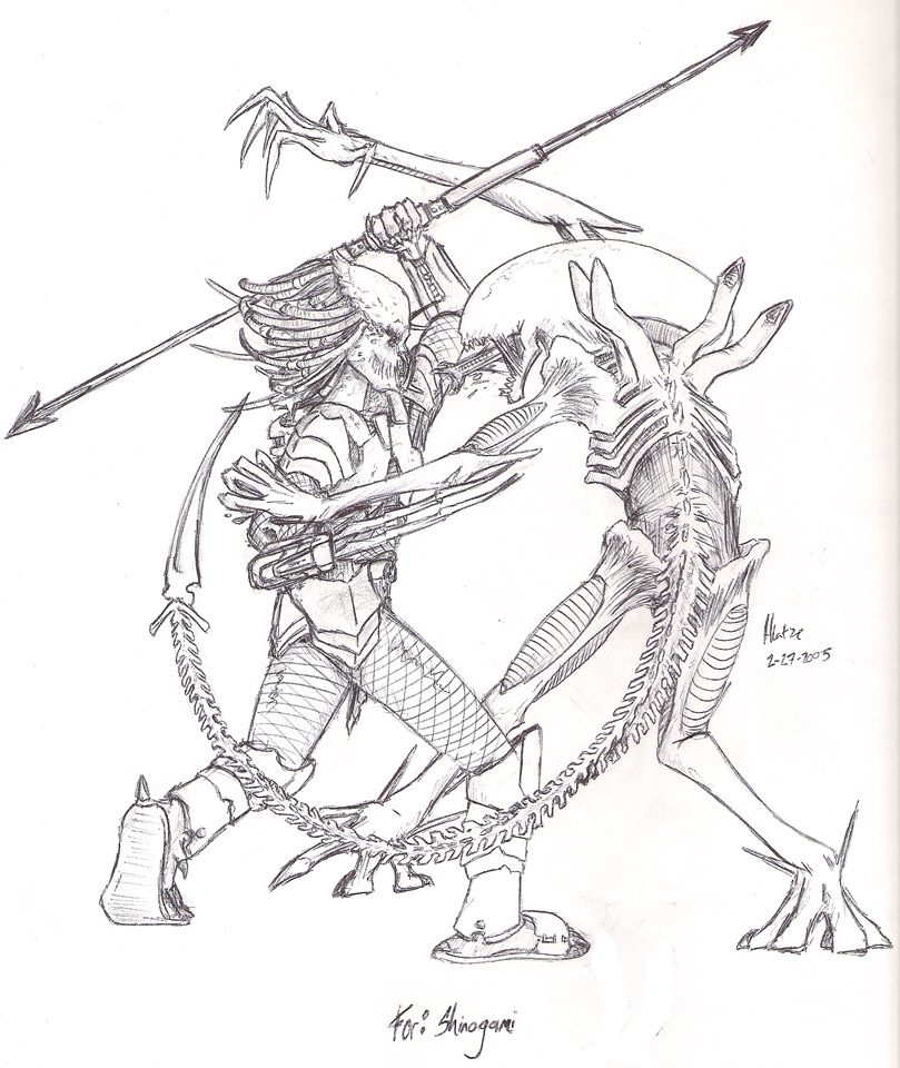 809x960 Alien Vs Predator Coloring Pages Gallery For Alien Vs Predator