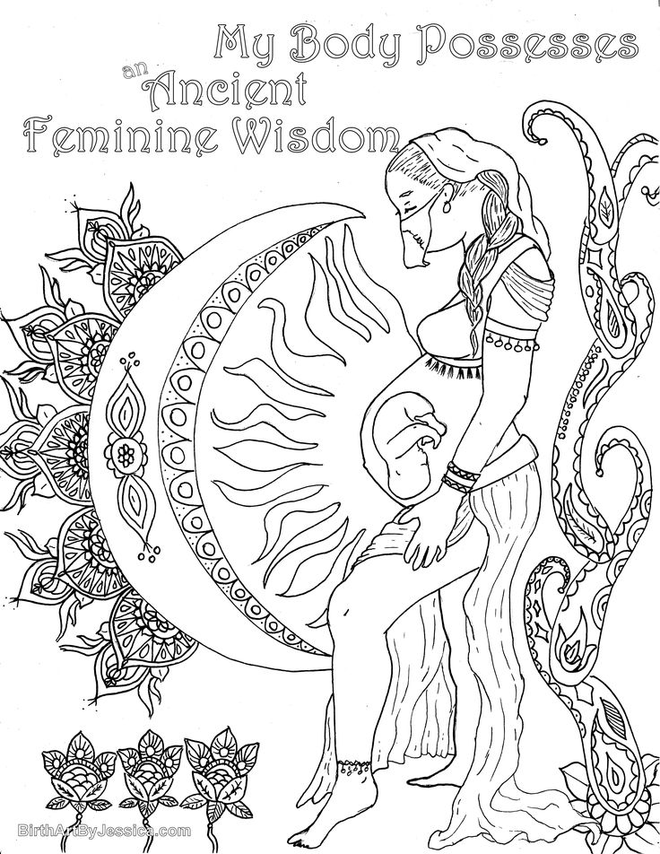 736x952 7 Best Birth And Pregnancy Coloring Pages Images