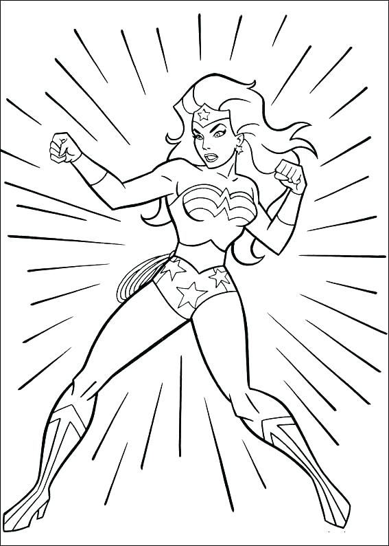 567x794 Wonder Woman Coloring Pages Wonder Woman Coloring Pages Best