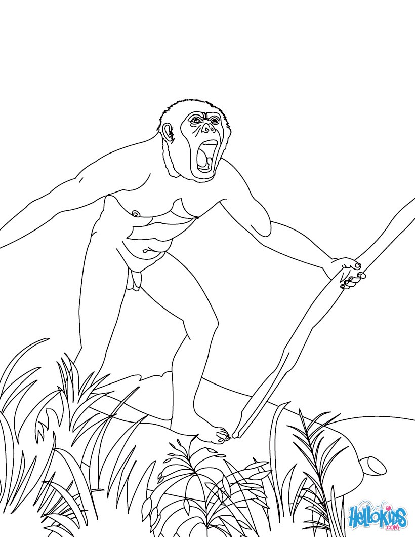 820x1060 Prehistory Coloring Pages