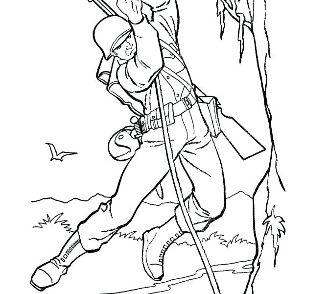 670x600 Free Printable Childrens Coloring Pages In Addition To Army
