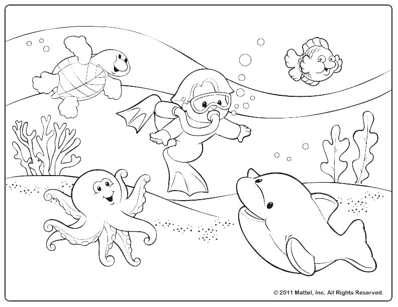 792x612 Christmas Coloring Templates Preschool Coloring Pages Printable