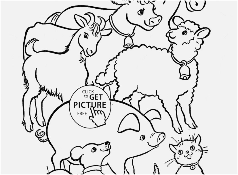827x609 Animals Coloring Page Gallery Free Preschool Farm Printables Farm
