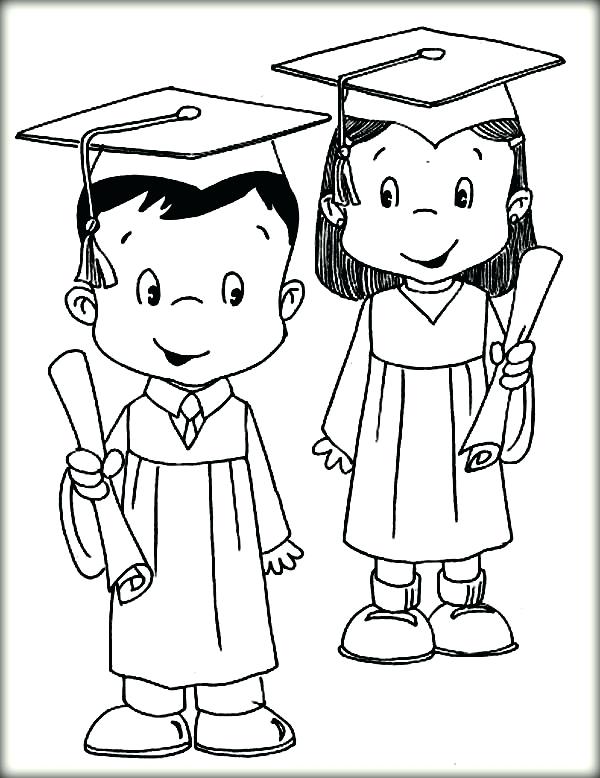 Graduation Coloring Pages Free Printable - Printable World Holiday