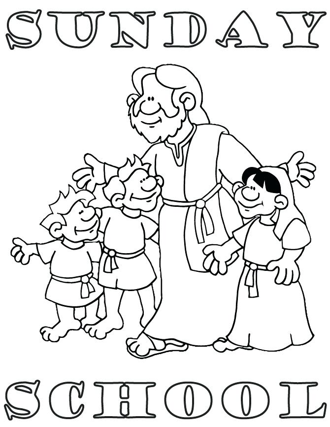 Sunday School Coloring Pages Free School Coloring Sheets Free 670x867 Sunday School Coloring Pages Free School Coloring Sheets Free