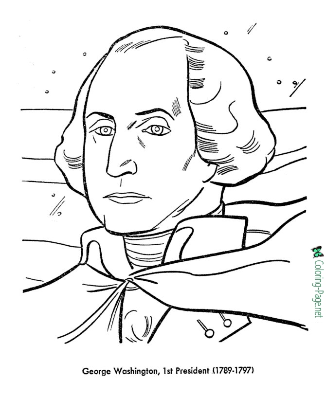 Us Presidents Coloring Pages 670x820 Us Presidents Coloring Pages