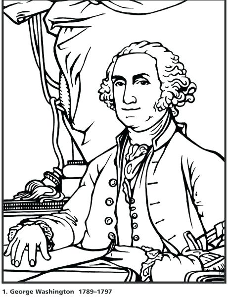 Presidents Coloring Pages President Coloring Pages Presidents Day 461x600 Presidents Coloring Pages President Coloring Pages Presidents Day