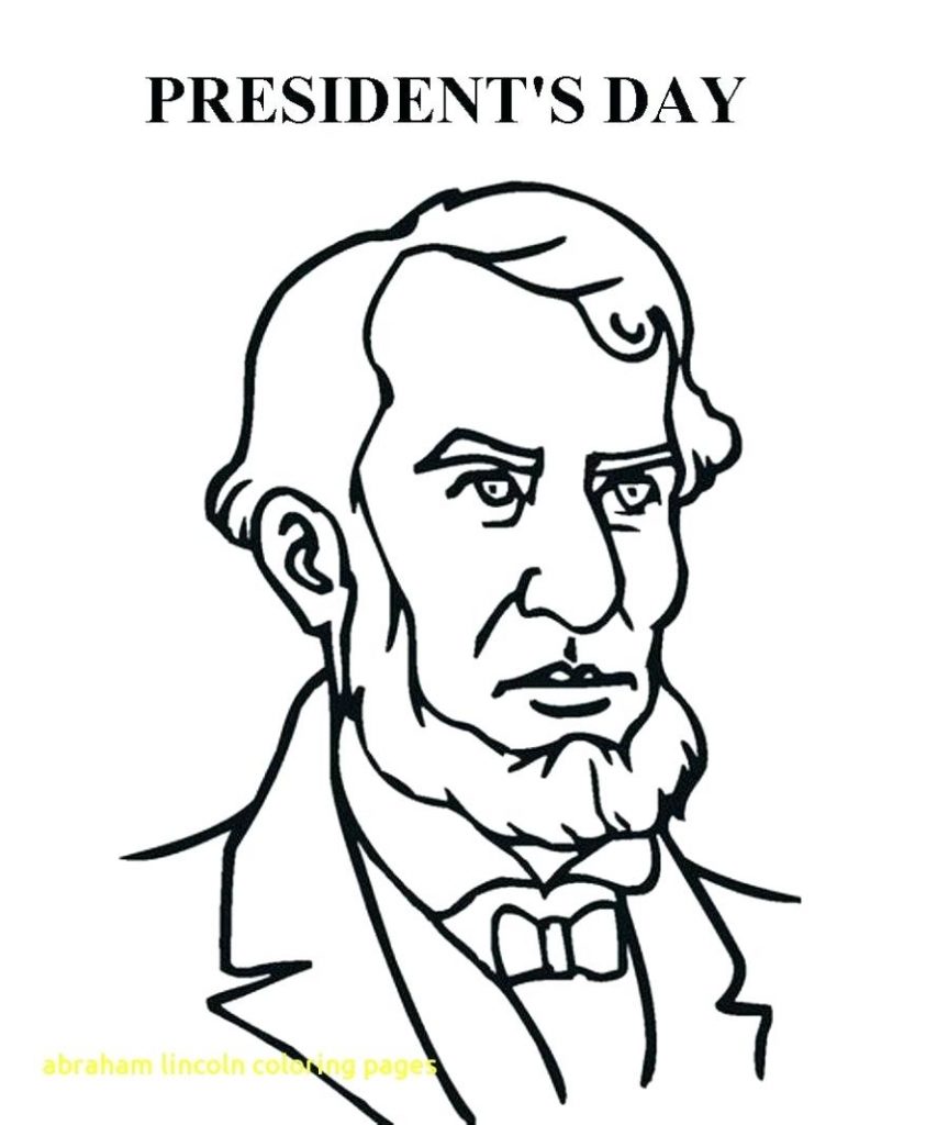 843x1024 Abraham Lincoln Coloring Pages Msyldt New Page