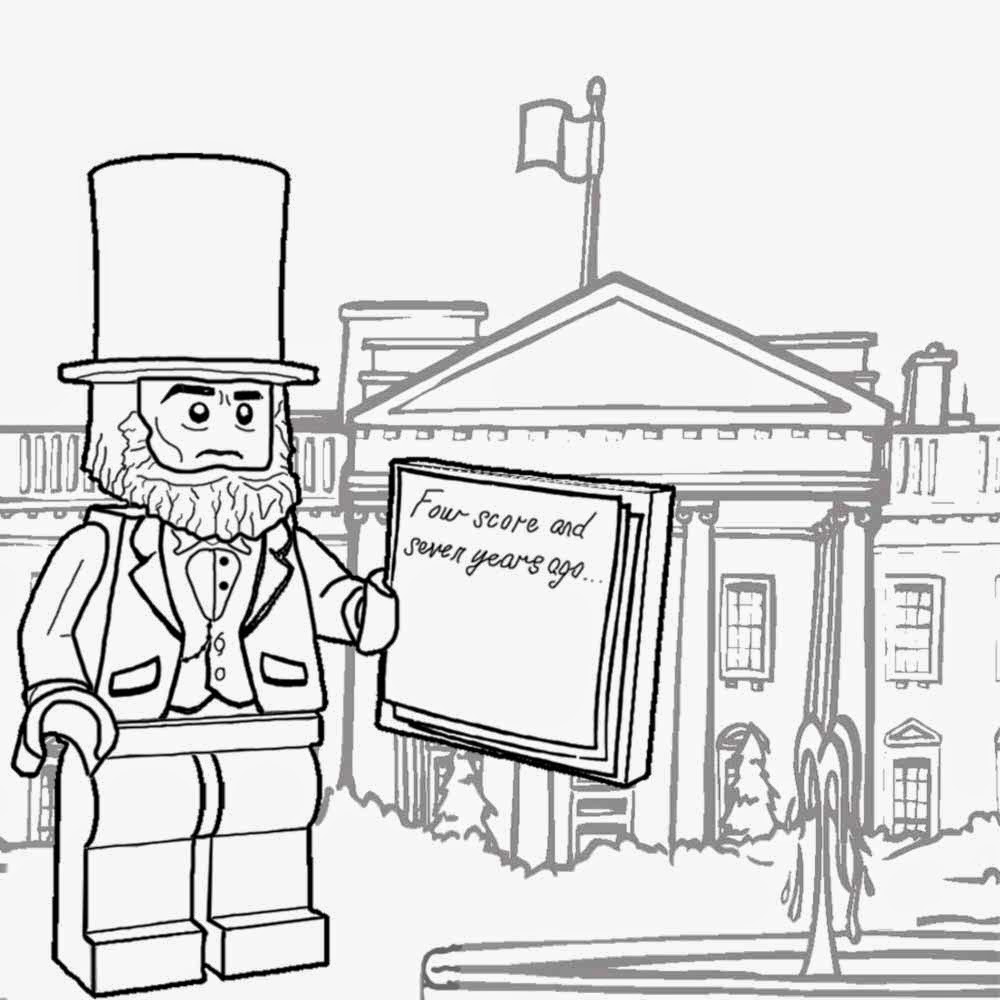 1000x1000 White House Coloring Page 82 With White House Coloring Page