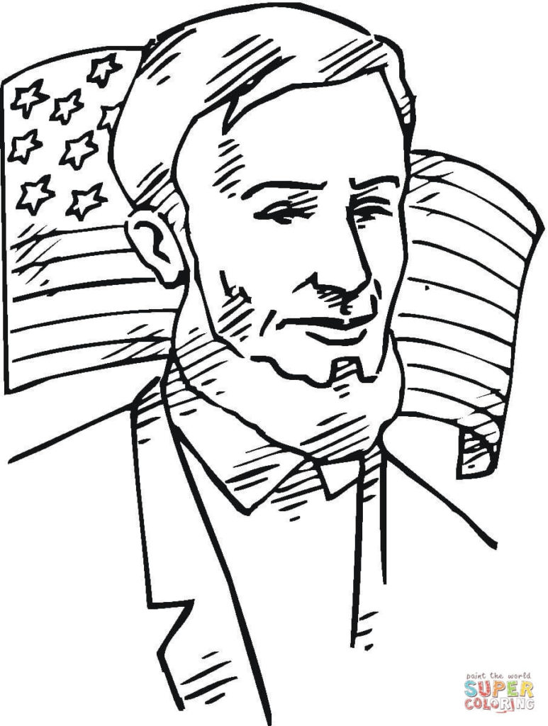 773x1024 Abraham Lincoln Coloring Page 2