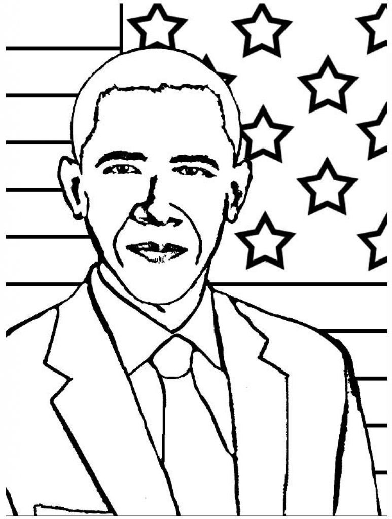 New President Obama Coloring Pages Free Better 773x1024 New President Obama Coloring Pages Free Better