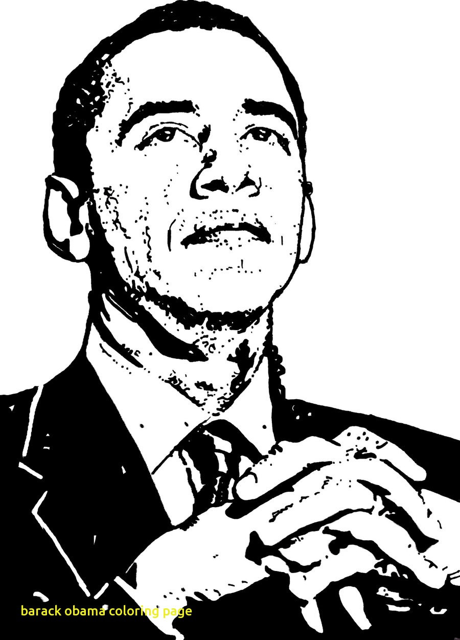 Barack Obama Coloring Page 900x1252 Barack Obama Coloring Page