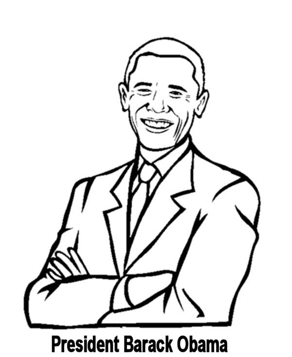 Barack Obama Coloring Page Barack Obama Coloring Page 12298 Free 600x734 Barack Obama Coloring Page Barack Obama Coloring Page 12298 Free