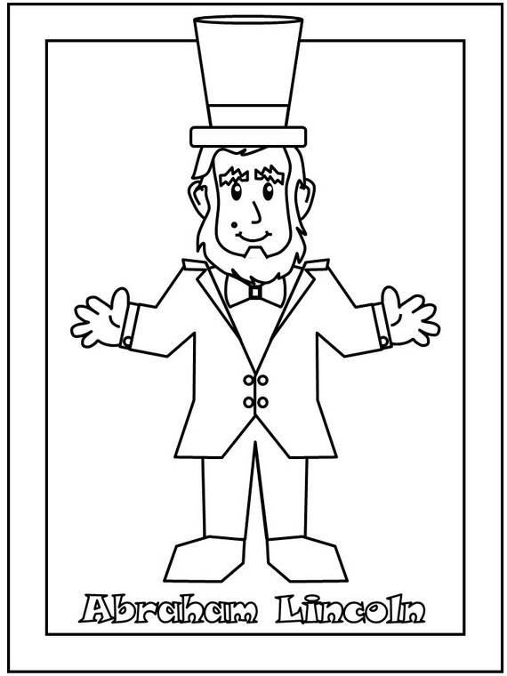 570x760 President's Day Coloring Pages And Pintables For Kids