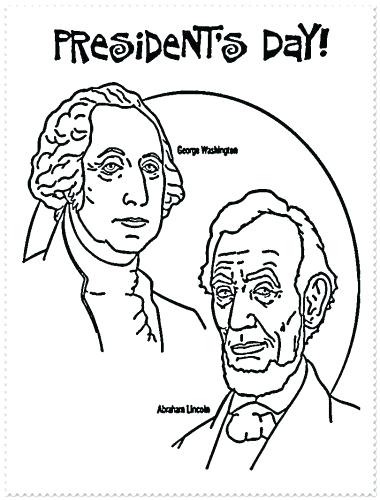 Presidents Day Coloring Pages at GetColorings.com | Free printable ...