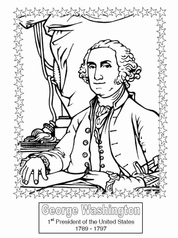 626x836 Coloring Pages Of Presidents Free Printable Coloring Pages Of Us