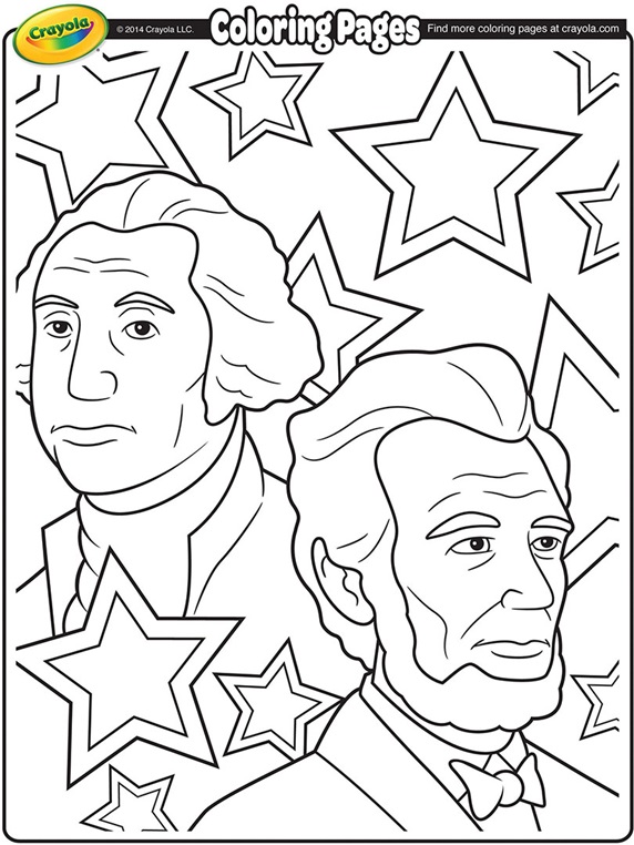 572x762 Enormous Presidents Day Coloring Sheets Free Pages Crayola Com