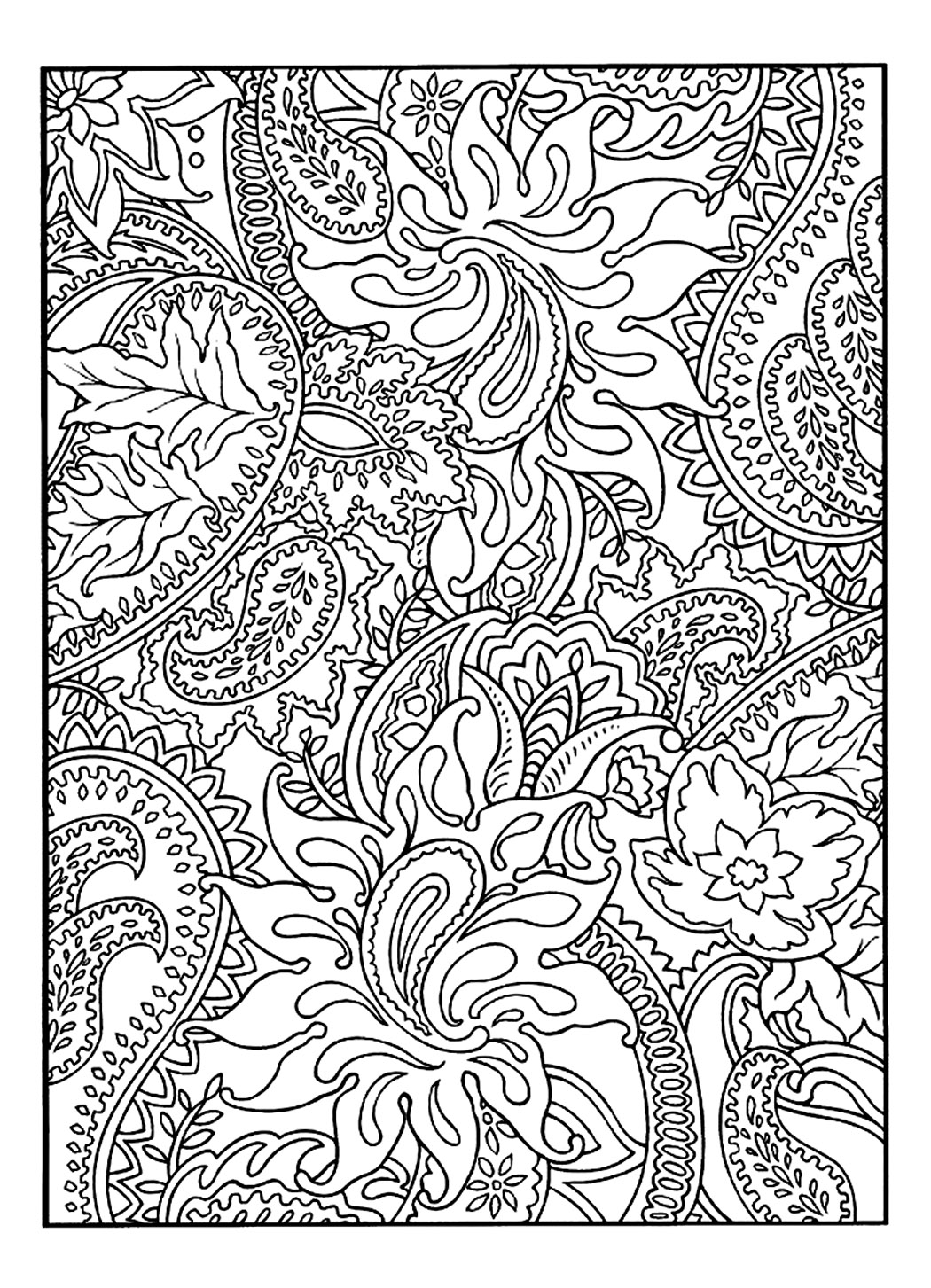 Pretty Coloring Pages For Adults at GetColorings.com | Free printable ...