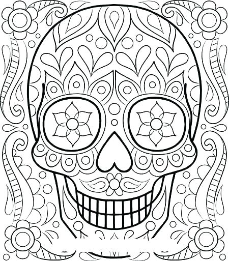 450x513 Beautiful Flower Coloring Pages Adult Flower Coloring Pages Pretty
