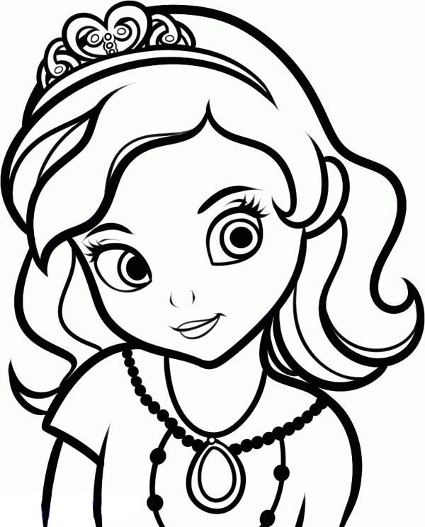 600x744 Coloring Page For Girls