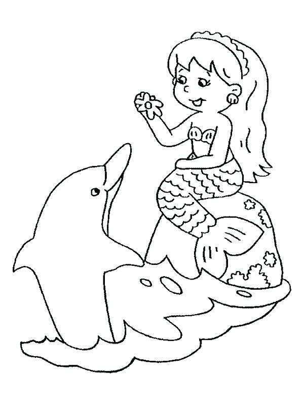 600x800 Cute Mermaid Coloring Pages Cute Mermaid Coloring Pages For Kids