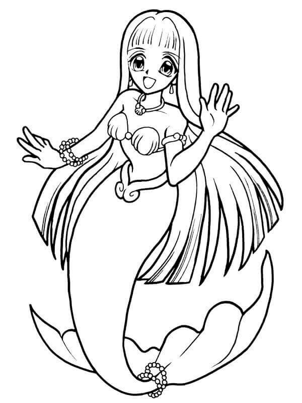 600x800 30 Stunning Mermaid Coloring Pages