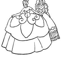 220x220 Beautiful Princess Coloring Pages