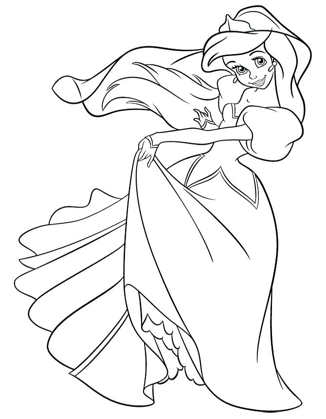 670x860 Pretty Princess Coloring Pages Easy Coloring Pages Pretty Coloring