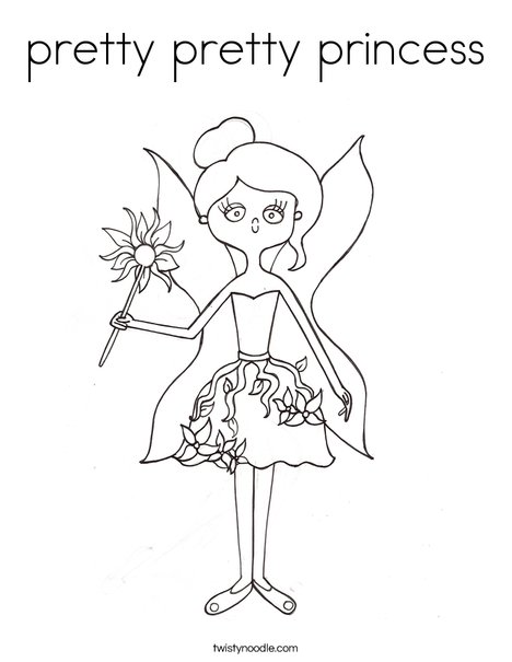 468x605 Pretty Pretty Princess Coloring Page