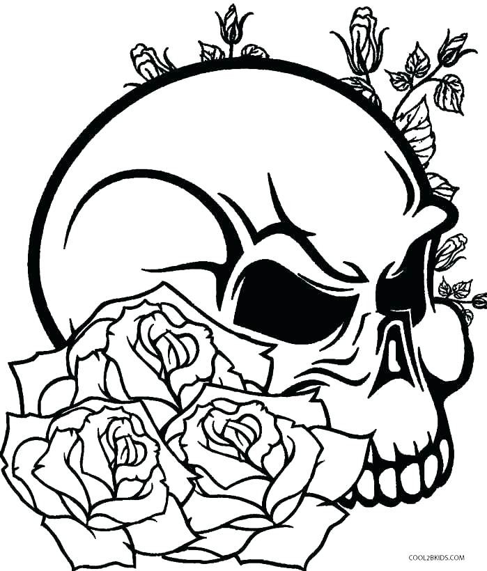 Big Beautiful Rose Coloring Page Download Print Online Big 699x820 Big Beautiful Rose Coloring Page Download Print Online Big