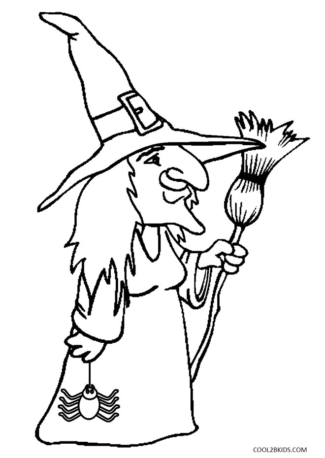 Printable Witch Coloring Pages For Kids Cool2bkids 660x930 Printable Witch Coloring Pages For Kids Cool2bkids