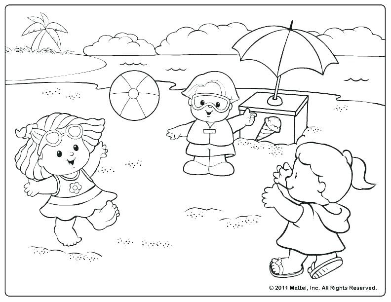 792x612 Tie Dye Coloring Pages Coloring Page For Kids At The Beach