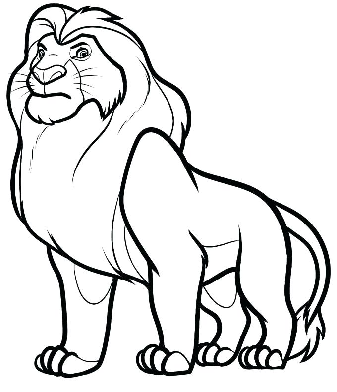 680x791 Nala Coloring Pages Minimalist Coloring Pages Print S Pride Lion