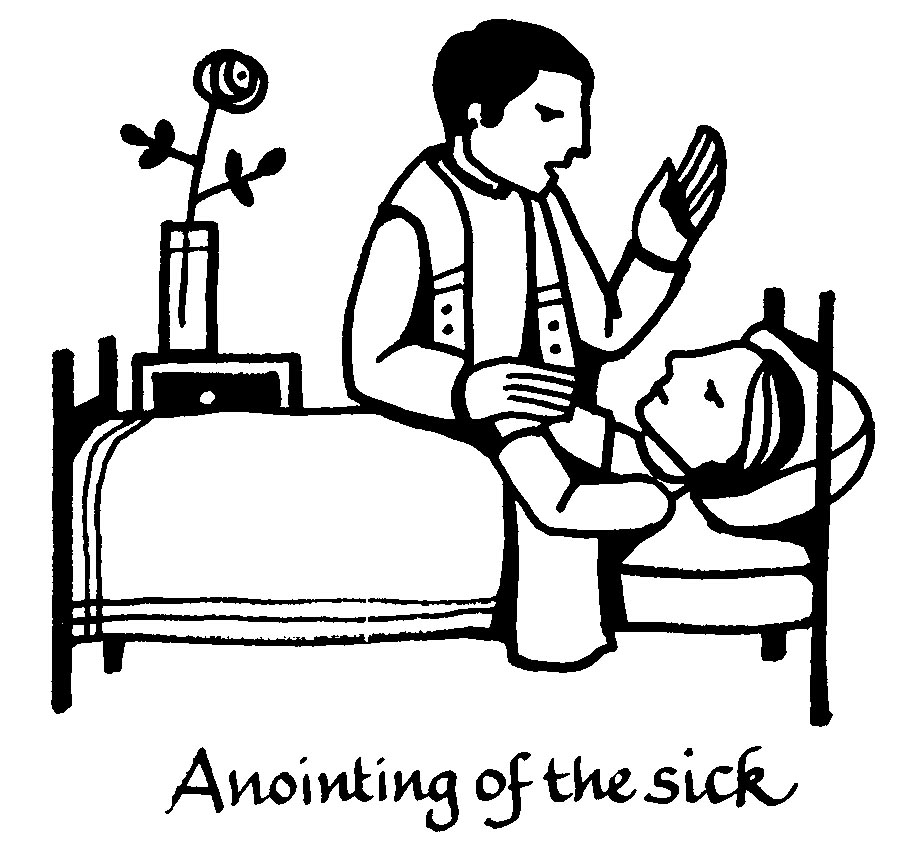 Anointing Of The Sick Coloring Page 904x847 Anointing Of The Sick Coloring Page