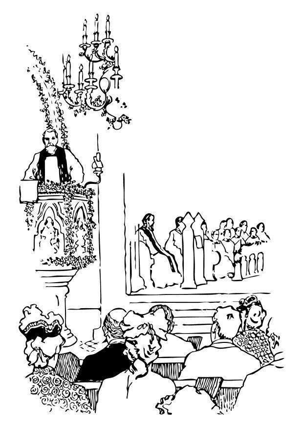 Coloring Page Priest 620x875 Coloring Page Priest