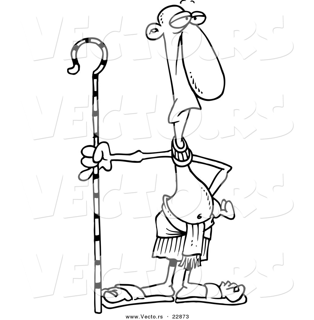 Vector Of A Cartoon Priest 1024x1044 Vector Of A Cartoon Priest