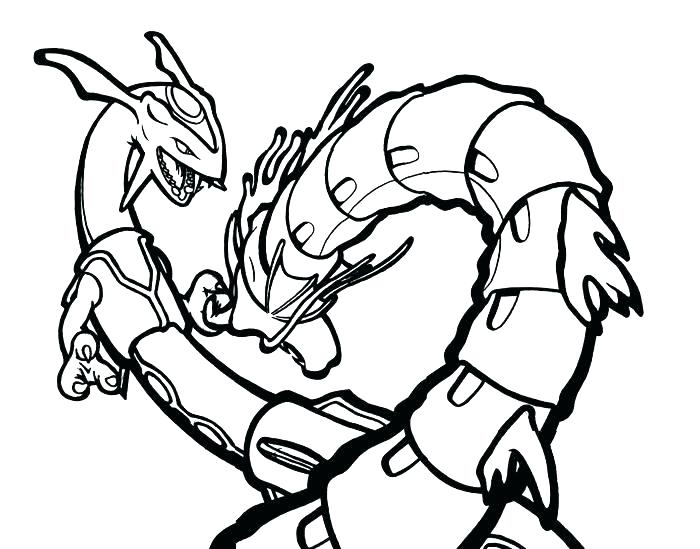 700x549 Primal Groudon Coloring Page