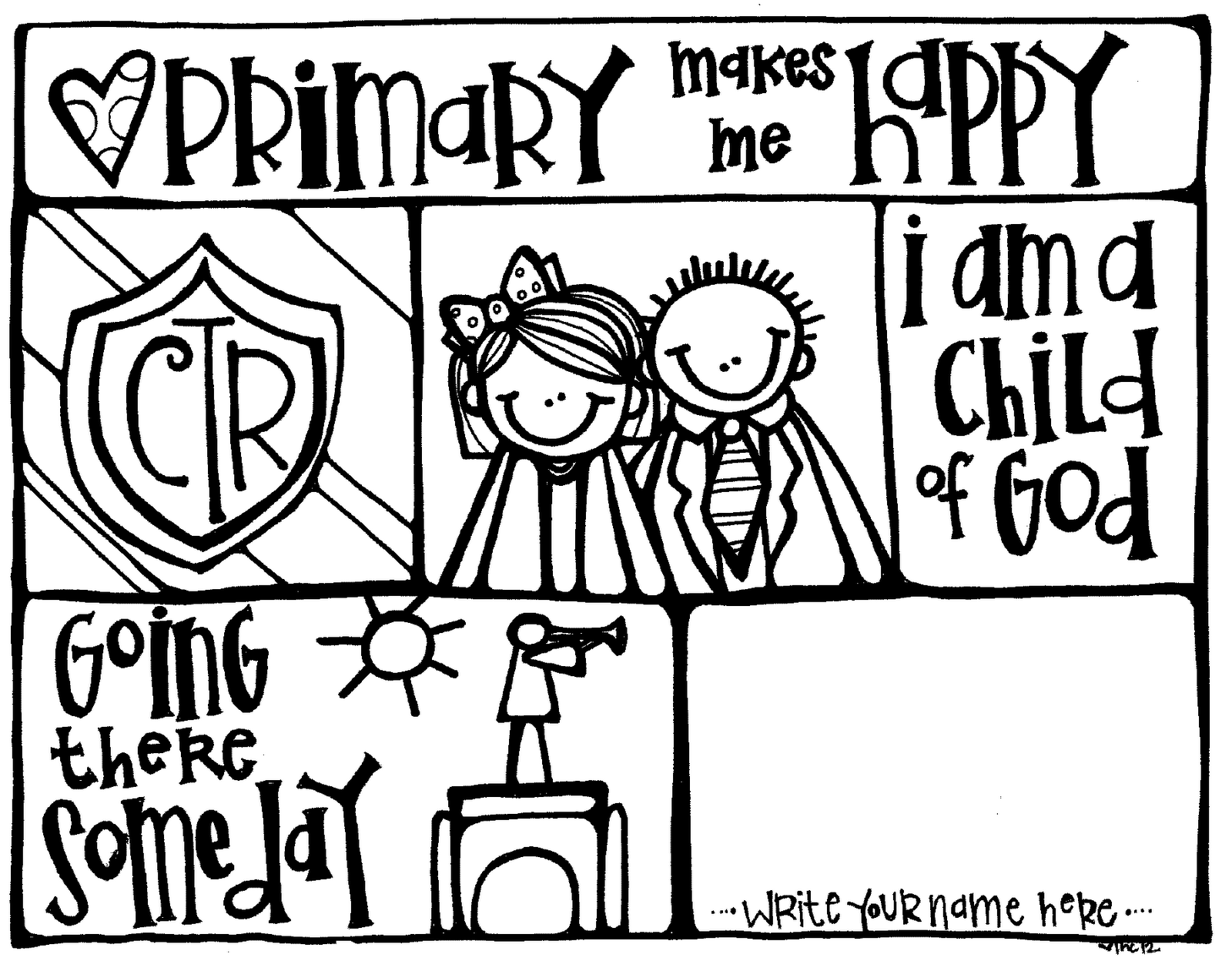 Lds Primary Coloring Pages 1600x1248 Lds Primary Coloring Pages