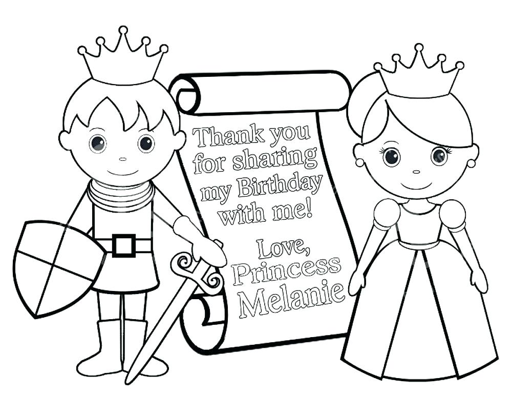 Prince Coloring Pages Personalized Printable Princess Prince 1000x773 Prince Coloring Pages Personalized Printable Princess Prince